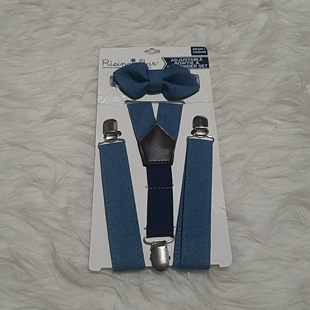 Rising Star Bowtie & Suspender Set